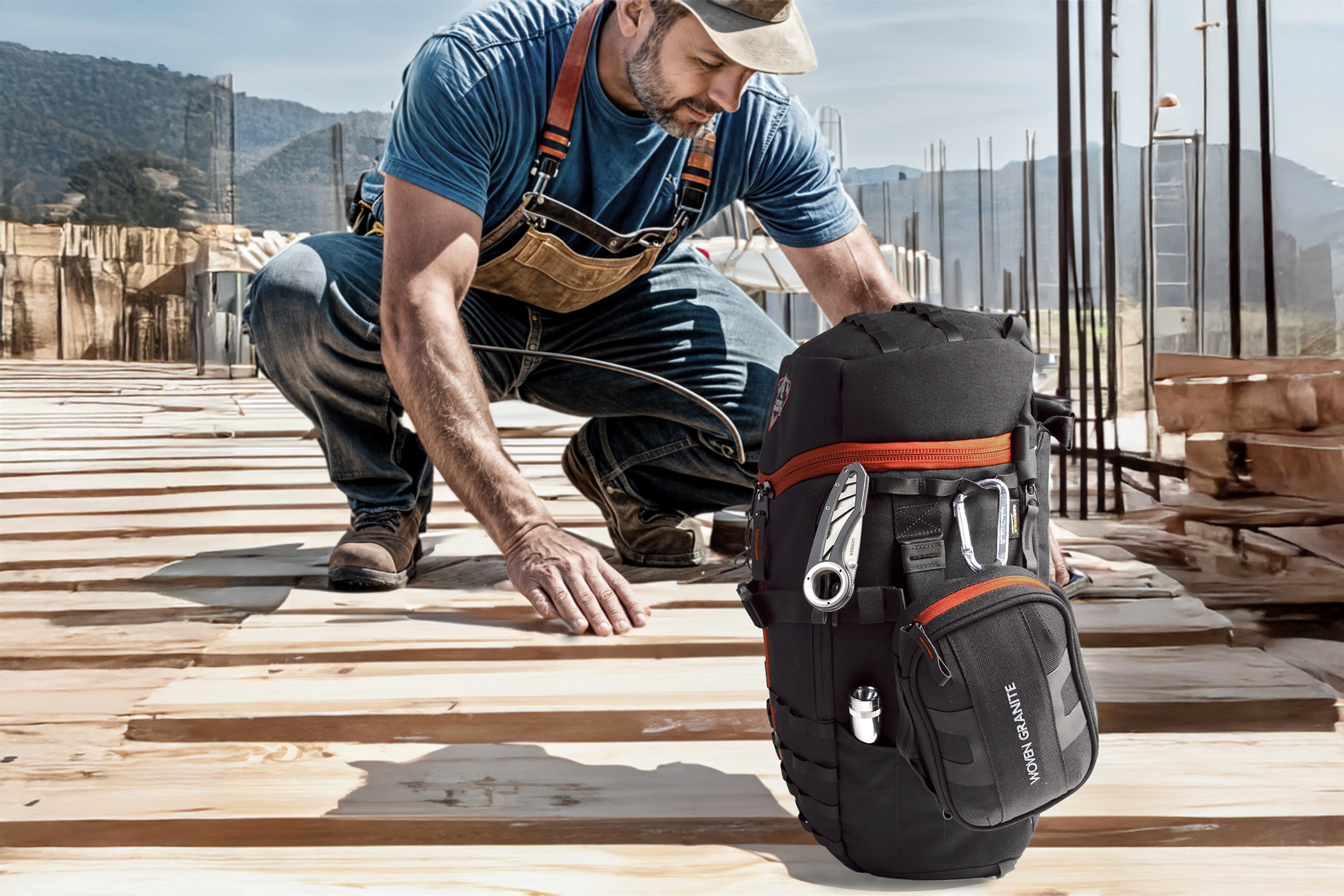 RAINIER QUAD ZIP BACKPACK