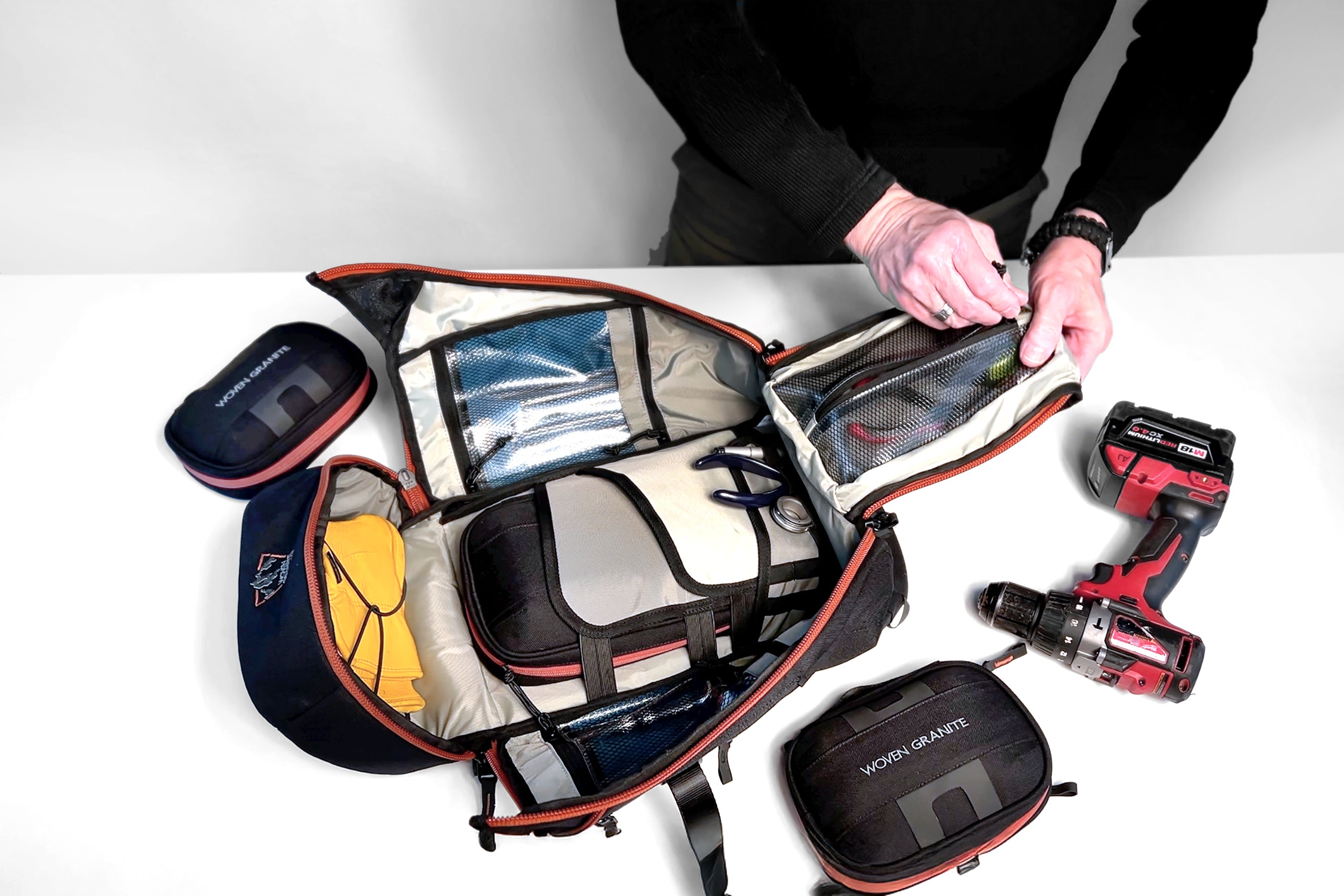 RAINIER QUAD ZIP BACKPACK