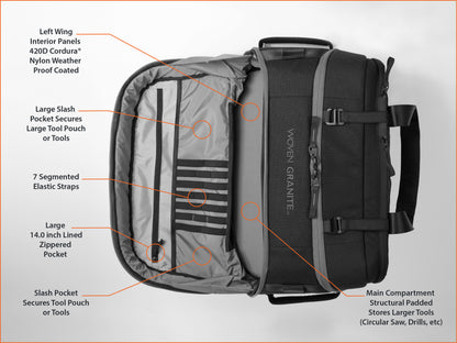 CASCADE DUAL GULL WING DUFFEL