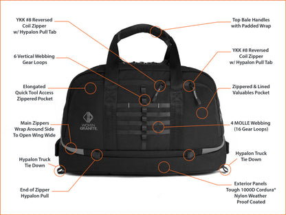 CASCADE DUAL GULL WING DUFFEL