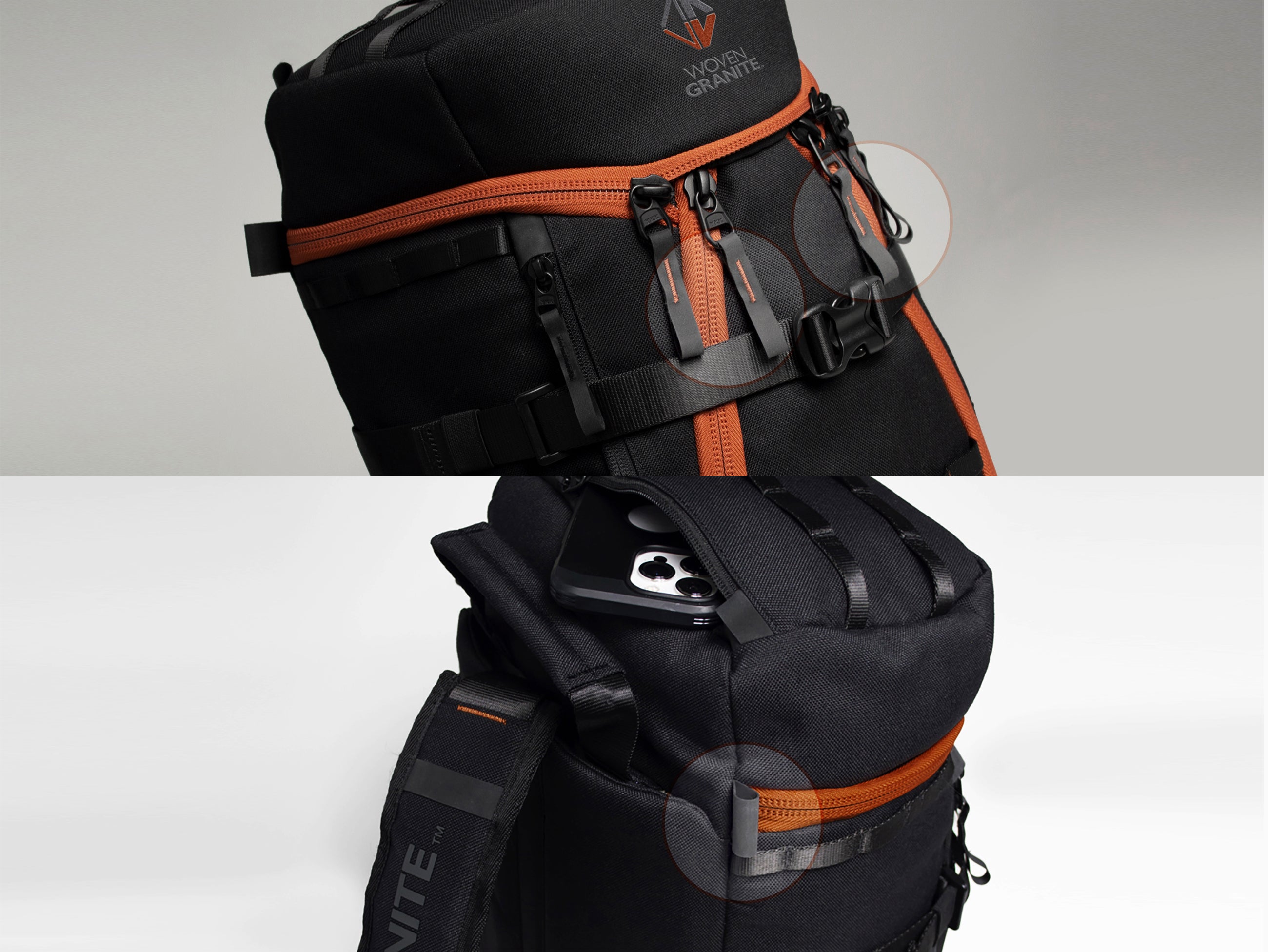 RAINIER QUAD ZIP BACKPACK